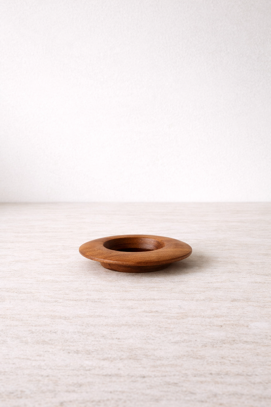 Portagocce origami — Legno di acacia