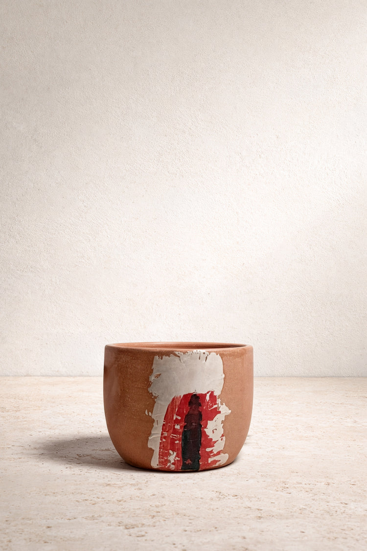 Terra Cotta Cappuccino Cup