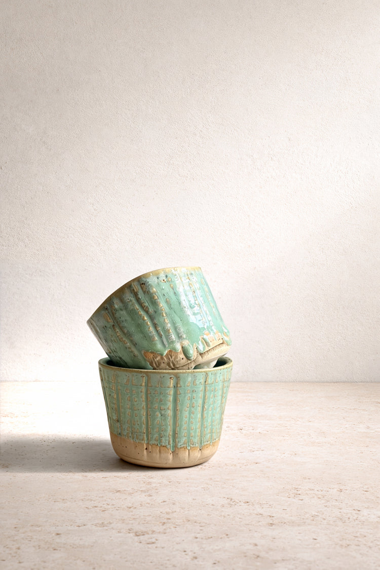 Tazza da cappuccino in gres