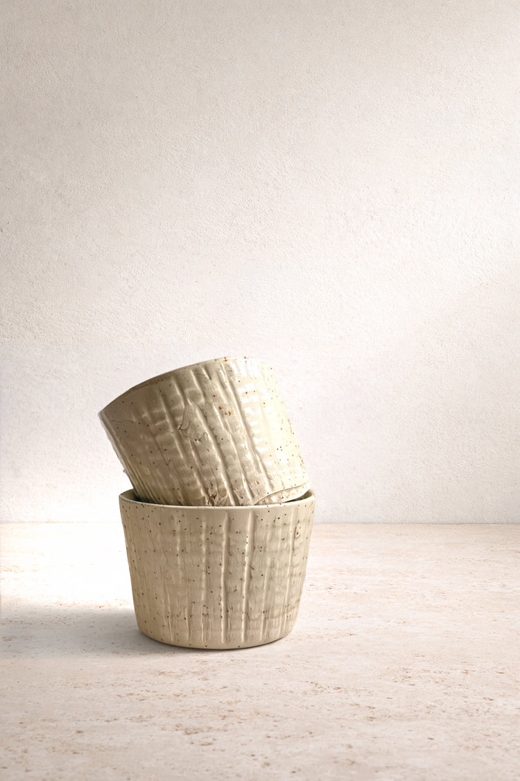 Tazza da cappuccino in gres